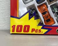 City Racer Die-Cast Metal 100 Car Set, 1:64 Scale, Mixed Styles, NO.VE-00100 - 4