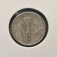 1940-S & 1941-S Mercury Dimes &ndash; 90% Silver, Circulated, San Francisco Mint, 2-Coins - 5