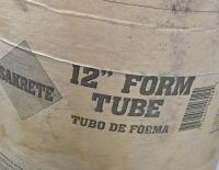 Sakrete 12" Diameter Concrete Form Tube, 4 ft Length, Fiber Construction, Column/Pier Form - 2
