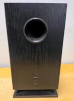 Onkyo SKW-520 Powered Subwoofer, 100W RMS, Black, Line Input, Serial #5483773271