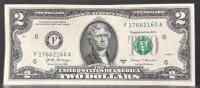 2017A $2 Federal Reserve Notes, Atlanta District, 5 Uncirculated, Jefferson Portrait - 6