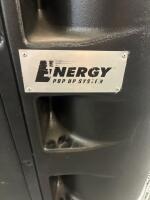 Energy Pop Up System Trade Show Display With Hard Case - 2