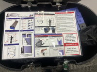 Energy Pop Up System Trade Show Display With Hard Case - 4