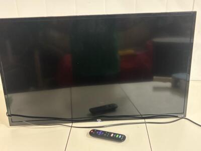 TCL 32-Inch Roku Smart LED TV Model 32S321, HD 720p, Dolby Audio, 3 HDMI, Remote Included