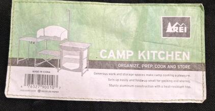 (1) REI Camp Kitchen, W/ Storage Bag