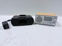 Sangean Tabletop And Clock Radios Bundle &ndash; Digital Display, AM/FM, AC Power, Presets