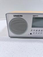 Sangean Tabletop And Clock Radios Bundle &ndash; Digital Display, AM/FM, AC Power, Presets - 7