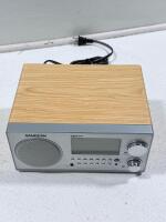 Sangean Tabletop And Clock Radios Bundle &ndash; Digital Display, AM/FM, AC Power, Presets - 10