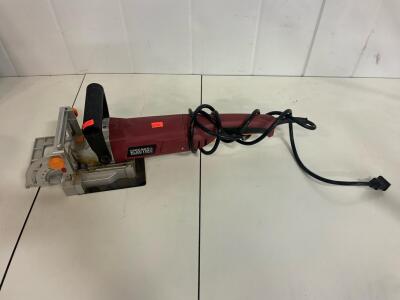 Chicago Electric Biscuit Joiner 68987, 6 Amp, 4" Blade, Adjustable Fence, Corded 120V, Dust Port