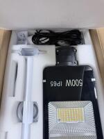 500W IP65 Solar LED Street Light Kit With Solar Panel, Mounting Hardware, SMD LEDs - 3