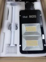 500W IP65 Solar LED Street Light Kit With Solar Panel, Mounting Hardware, SMD LEDs - 4