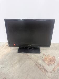 Toshiba 24-32" LCD TV, HD Ready 1366x768, 2 HDMI Ports, Black