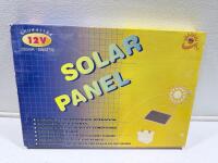 5W 12V Monocrystalline Solar Panel, SKU#41144, 0.35A Output, IP65 Rated