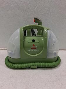 Bissell Little Green Portable Carpet & Upholstery Cleaner, 2.75 Amps, 48 oz Tanks, 15 ft Cord (Turns On)