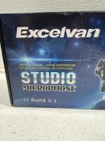 Excelvan Studio Microphone | Large Diaphragm Cardioid Condenser, Boxed, CE/RoHS Certified - 3