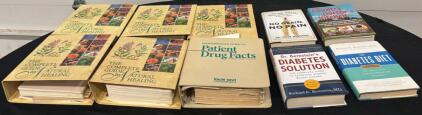 Health & Wellness Reference Books&ndash; 11 Vols, Complete Guide To Natural Healing, Diabetes, Diet