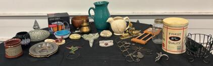 Bodum Assam Teapot, Iron Man Mug, Brass Teapot, Large Pitcher, And More
