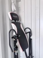 Body Vision Inversion Table, Adjustable Height, 250 lb Capacity, Steel Frame, Folds For Storage - 7