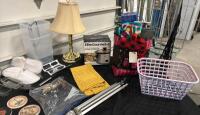 Keurig K-Mini Coffee Maker, Elite Gourmet Slow Cooker, Lamp, Glassware, Basket & More - 3
