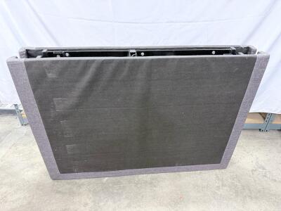 Folding Adjustable Full Bed Base with Power Supply, Steel Frame, Wireless Remote-Ready