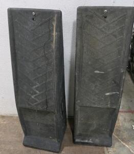 Heavy-Duty Vehicle Ramps, 5,000 lbs Capacity, Textured Surface