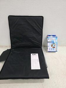 2 travel Heating pads and portable uv light