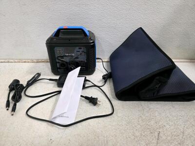 Working SBAOH P302 Power Station with working Red Light Therapy Pad, 296Wh, 300W Output