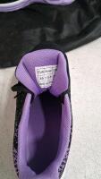 Adidas Adipure SP Golf Shoes Men&rsquo;s US 9 | Black/Purple Women&rsquo;s AIR Runners US 7.5-8 | Members Only Bomber Jacket - 7