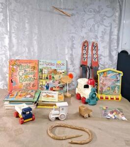 Lot Of Vintage Toys & Childrens Books