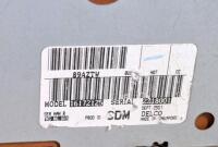 (1) Elite DC-2000 BackUp Module (1) Delco CDM (Custom Data Module) Radio Tuner/Amplifier, Part Number 16172125, (1) ASSA ABLOY Aperio AH20 Communication Hub, Model: AH20 & (1) IDX Series Deep Pendant Cap - 6