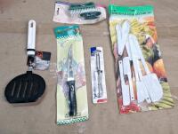 (1) Omega Juicer & Assorted Kitchen Utensils - 4