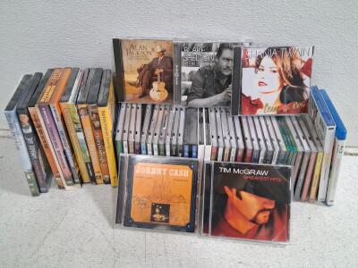 30 Music CDs & DVDs Featuring Country Artists And Films