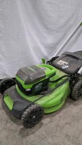 Greenworks Pro 60V 21" Self-Propelled Lawn Mower, Variable Speed, Steel Deck, Grass Bag (Not Tested)