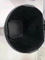 Assortment Of Household Items And Tools: Working Box Fan, Brabantia 1.32-Gallon Trash Can, Greenworks Charger - 10