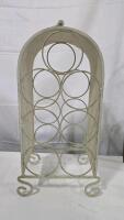 Decorative Metal Wine Rack, Sun Face Candle Holder, Copper Garden Stake, IDEAL Tuff-Rod Accessory - 3