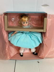 Madame Alexander Little Women Amy Doll 1320, 8" Blonde Hair Blue Eyes, Original Box