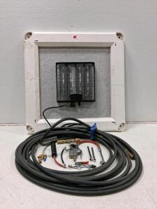 Heater (Worth Around $300), Air Compressor Hose, Accessories (Turns On)