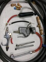 Heater (Worth Around $300), Air Compressor Hose, Accessories (Turns On) - 2
