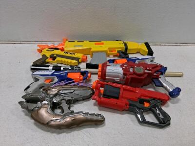5+ Assorted Nerf Toy Dart Blasters (Fortnite, Halo, Elite, Mega, Others)