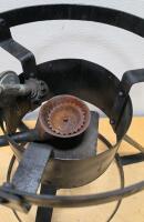 Outdoor Propane Gas Burner, 1-Burner, 50,000-100,000 BTU, 3-Leg, Hose & Regulator Included - 2