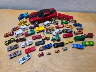 Mixed Die-Cast Toy Car Lot &ndash; Vehicles, 1:64 Scale, Trucks, Sports Cars, Campbell&rsquo;s Promo
