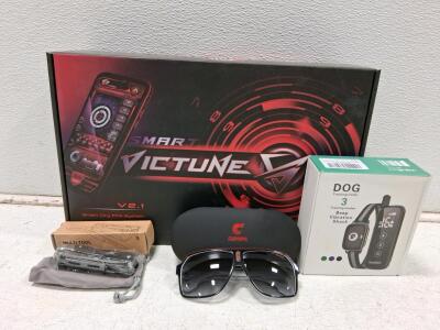 VictuneX V2.1 Smart Dry Fire System Bundle w/ Heaflex Dog Collar, Carrera Sunglasses, Multi-Tool