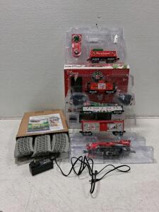 Lionel Disney "Mickey's Christmas Express" O-Gauge Train Set, Model 1923140, 0-8-0 Steam Locomotive