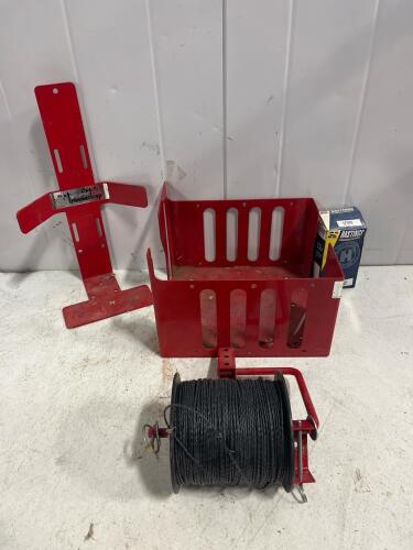 Commercial TrimmerTrap Trimmer Rack Set w/ Tanaka .095" 685' Line Spool & Hastings LF305