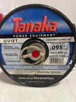 Commercial TrimmerTrap Trimmer Rack Set w/ Tanaka .095" 685' Line Spool & Hastings LF305 - 6