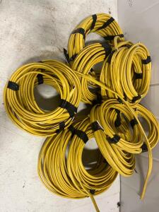 Southwire Romex SIMpull NM-B 12 AWG Yellow Copper Building Wire, Multiple Coils, Dated 04/03/19