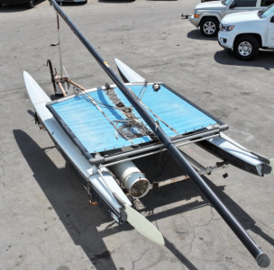 16'' MOBIE CAT SAIL BOAT!