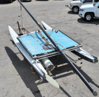 16'' MOBIE CAT SAIL BOAT!