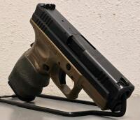 Springfield XD-45 ACP Service Model, 4" Barrel, FDE Frame, Hogue Grip,.45 ACP - 6