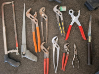 Hand Tools, Chisels, Saw Blades, Soldering Kit (Powered On), RV Holding Tank Vents, And More - 2